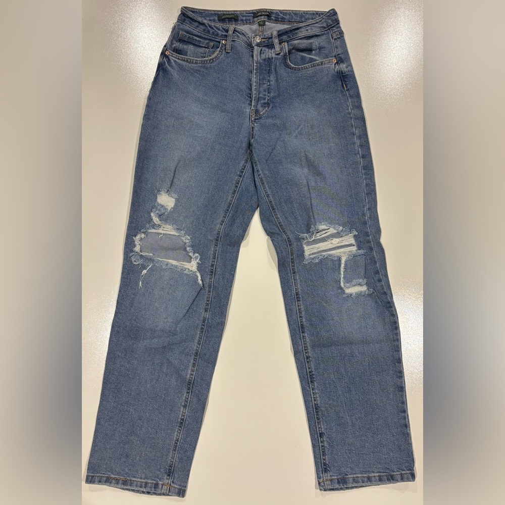 Wild Fable Super High Rise Straight Blue Jeans Size 8